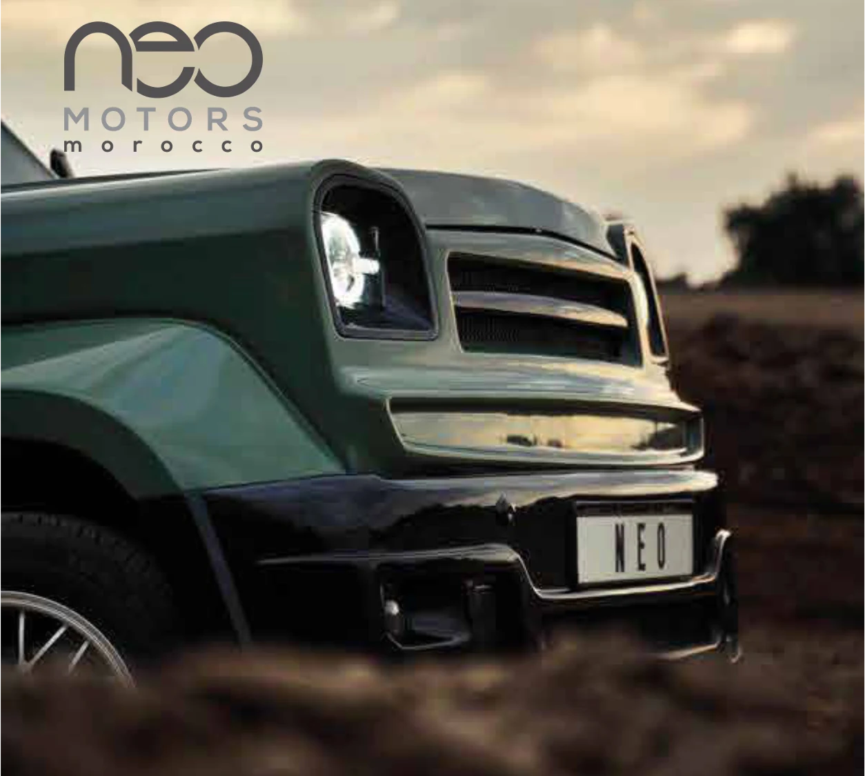 Visuel de communication pour NEO Motors
